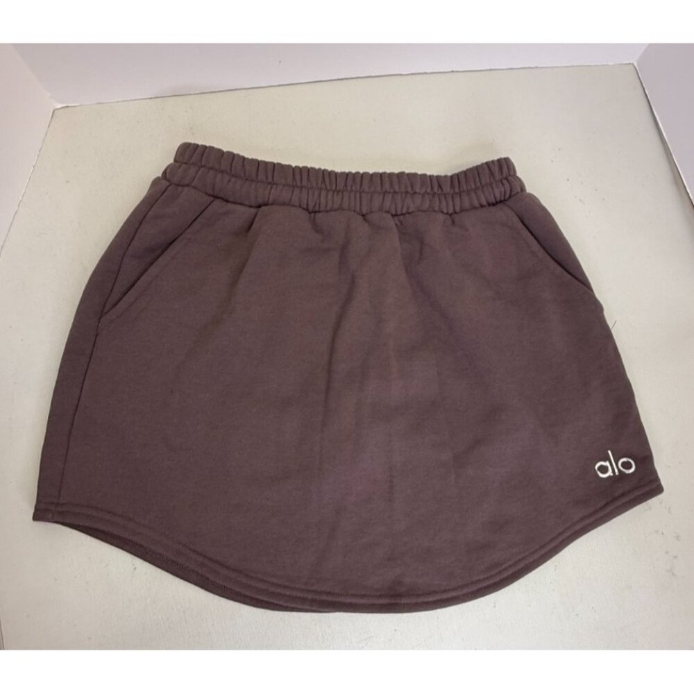ALO Yoga Brown Mini Skirt/Skort